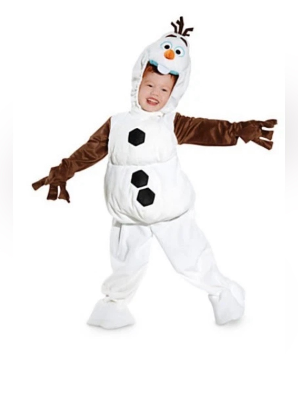 Disney Store Frozen Olaf Deluxe Plush Snowman Costume Size 4